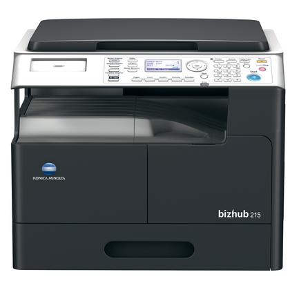 Konica Minolta bizhub 215 (черно-белый копир-принтер-сканер А3, 21 коп./мин.)
