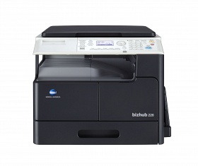 Konica Minolta bizhub 226 (черно-белый копир-принтер-сканер А3, 22 коп./мин.)