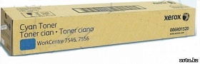 Тонер-картридж голубой для Xerox WC7525/7530/7535/7545/7556 (006R01520, Toner Cyan)