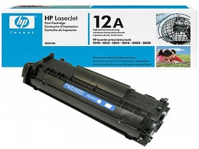 Картридж все-в-одном Q2612A черный для HP LaserJet P1010/1012/1015/1018/1020/1022 (Q2612A, Print Cartridge Hewlett Packard)