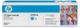 Картридж все-в-одном голубой CC531A для HP LaserJet CP2025/CM2320 (CC531A, Print Cartridge Cyan)
