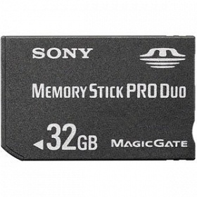 Карта памяти 32Gb Memory Stick для Sony Pro Duo Mark II (MSHX32A)