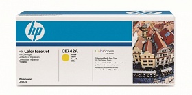 Картридж все-в-одном желтый CE742A для HP Color LaserJet CP5225/CP5220 (CE742A, Print Cartridge Yellow)