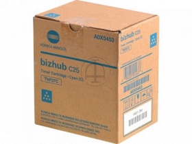Тонер-картридж голубой TNP-27С для Konica Minolta bizhub C25 (A0X5453, Toner Cartridge Cyan)